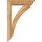 Ekena Millwork Thorton Traditional Rough Sawn Bracket w/ Offset Brace, Western Red Cedar, 6"W x 24"D x 36"H BKT0604X24X36THR01RWR - alternate 4